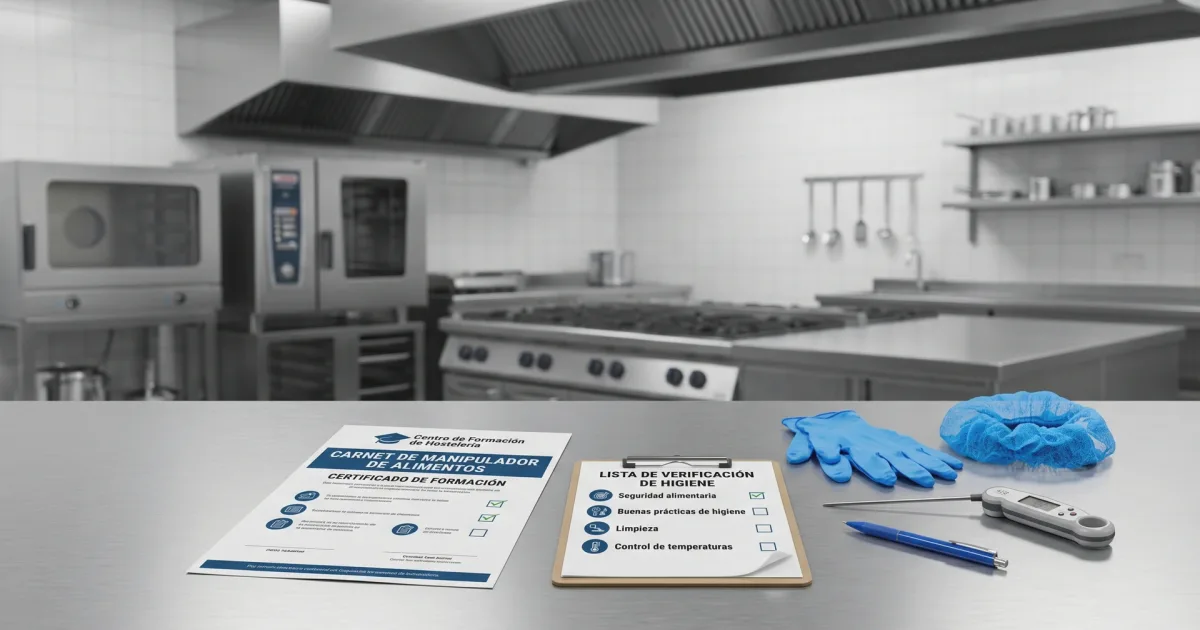 Carnet de manipulador de alimentos