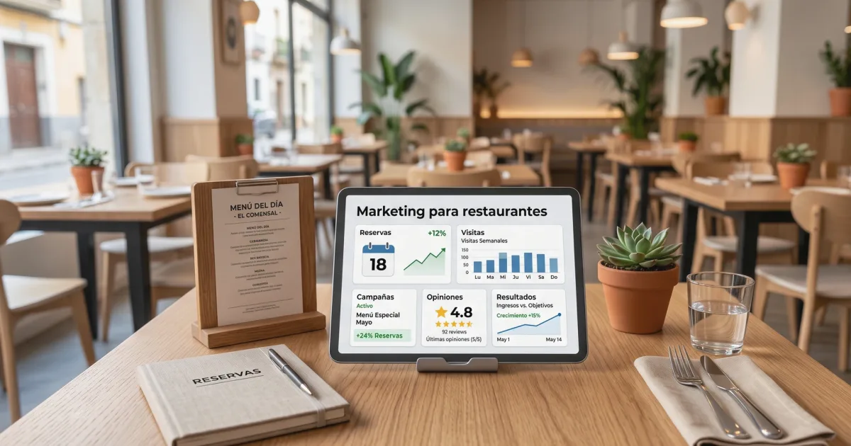 Marketing para restaurantes: guía completa